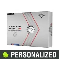 2023 Callaway Chrome Soft X LS Personalized White Golf Balls
