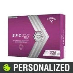 2023 Callaway ERC Soft REVA Triple Track Personalized White Golf Balls
