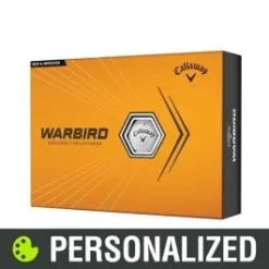 2023 Callaway Warbird Personalized White Golf Balls