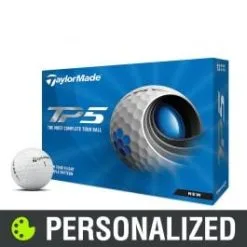 TaylorMade TP5 Personalized White Golf Balls