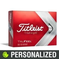 Titleist TruFeel Personalized White Golf Balls